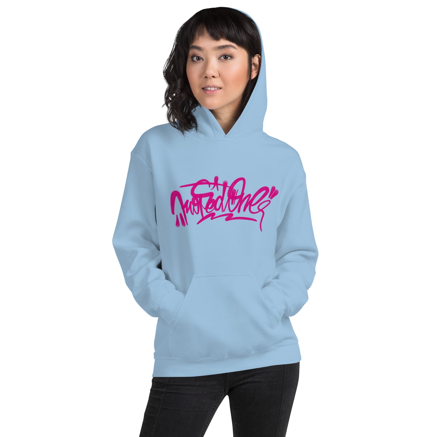 Moped-one loose fit unisex Hoodie blue